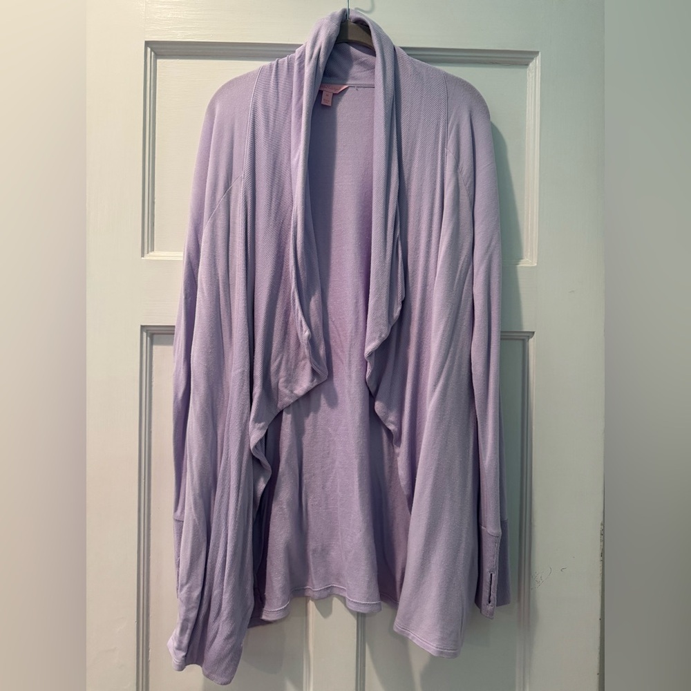 Lilly Pulitzer Elyssa Wrap Cardigan - Light Lilac, Modal